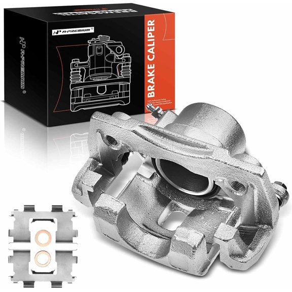 A-Premium Disc Brake Caliper Assembly with Bracket Compatible with Select Chevrolet and Suzuki Models - Tracker & Vitara, 1999 2000 2001 2002 2003 2004 - Front Right Passenger Side