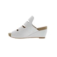 thumbnail image 2 of Bellini White Women Wedge Sandals In White Smooth, 2 of 5
