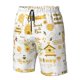 thumbnail image 4 of Fotbe Farm Bee Cute Honey Trajes de Baño Estampados para Hombre, Shorts de Verano de Secado Rápido, Ropa de Playa, Bañadores-Large, 4 of 6