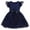 Navy, variant on ZACPNCV Girl Sparkly Sequins Star Dress Flutter Sleeve Tulle Tutu Teen Girl Birthday Dress Kids Wedding Christmas Outfits Navy 4-5 Years