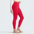 thumbnail image 6 of Workout Leggings Womens Yoga Tights 22''/23'' Compression Butt Lift 7/8 Gym Pants Hot Pink S, 6 of 6
