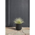 thumbnail image 4 of Veradek Mason Series Kona 15" Plastic-Stone Planter - Black, 4 of 8