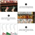 thumbnail image 6 of STRANDCHIC Set of 2 Iron Christmas Stocking Holders for Fireplace Mantel, Holiday Home Decoration Accessories, 6 of 6