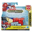 thumbnail image 1 of Transformers Cyberverse Action Attackers - Figurine Optimus Prime à conversion 1 étape, 1 of 6
