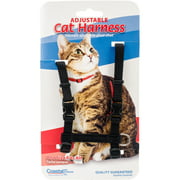 Figure H Adjustable Nylon Cat Harness, Black