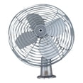 thumbnail image 1 of Ventilador para Coche Silencioso, Fácil de Usar, Resistente, 12 V, 2 Velocidades de Viento Ajustables, 6 Pulgadas, de Alta Resistencia., 1 of 8