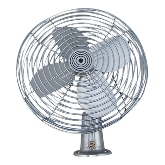 Ventilador de refrigeración para coche, 2 velocidades de viento ajustables, resistente al desgaste, repuesto de 12 V, silencioso, de metal resistente.