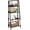 Espresso, variant on Furinno Ladder Shelf, 4-Tier Ladder Book Shelf, Bookcase, Storage Shelves, Storage Rack, for Organization and Storage, Living Room, Home Office, Espresso