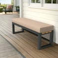 thumbnail image 3 of Covers & All Olefin Bench cushion, 5″ High-Density Foam, Water Resistant Outdoor Bench Cushions, 3 of 8