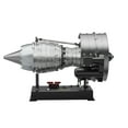 thumbnail image 4 of DM121 1/12 Scale Turbofan Engine Model Kit, 300PCS All-Metal DIY Assembly Turbofan Engine with Motorized Movement, Physics Education Experiment Display for Aviation Enthusiasts, 4 of 5