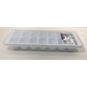 All For You Ice Cube Trays Easy Release Ice Cube Trays with Lids BPA Free Stackable (White)
