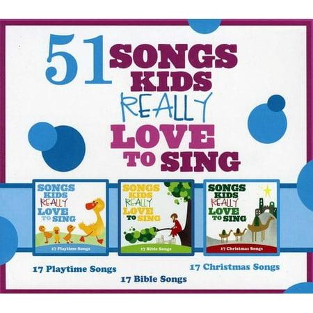 Kids Choir - 51 Songs Kids Really Love To Sing (3CD)