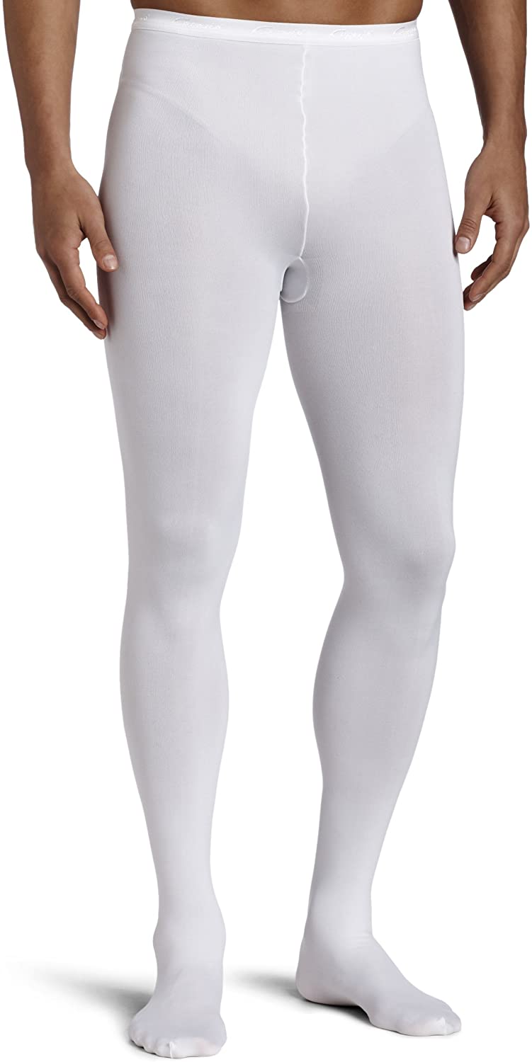 Knit Footed Tights , Dyeable White 