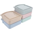 thumbnail image 4 of 5 Pcs Conteneur à Sandwich Boîte de Rangement pour Pain avec Couvercle, 4 of 8
