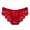 Red, variant on GHSOHS Womens Underwear Panty High Cut Underwear Womens Underware Women's Flroal Lace Panties Thongs Thin Ribbon Hollow out Pure Brief Underpants Bowknot Underwear Hipster Panty Red Briefs Plus