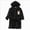 A04-Black, variant on Boys Girls Kids Hooded Bathrobe,Soft Flannel Loungewear Robe with Adjustable Tie,Cartoon Print,for Toddlers to Kids 18 Month 2T 3T 4T 5T 6T Toddler Kids Pajamas,Grey,Size 10-12T