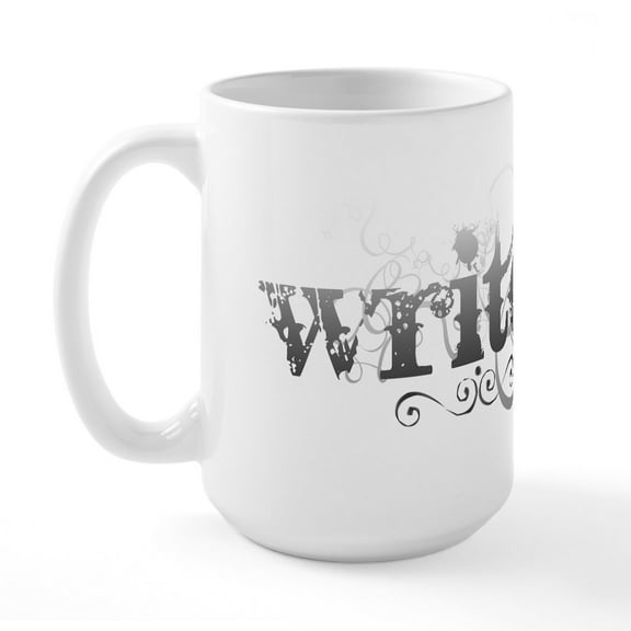 CafePress - Urban Writer Large Mug - 15 oz Ceramic Large White Novelty Mug