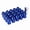 Blue, variant on BIMZUC 20pcs M12x1.5 Wheel Lug Nuts 35mm (1.38 inches) 6061 Aluminum Alloy Closed End Replacement for Chevrolet Camaro 1983-2002 Black