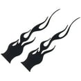thumbnail image 6 of Flame Sticker Car Stickers Car Decoration Reflective Sticker Waterproof Car Exterior Parts Laptop Skateboard Decal Black Fangkenuo, 6 of 9