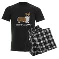 thumbnail image 6 of CafePress - Get Low Corgi Men's Dark Pajamas - Men's Dark Loose Fit Cotton Pajama Set, 6 of 7