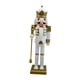thumbnail image 5 of Figura de Cascanueces de Madera con Base Estable, Adorno de Mesa Independiente Estilo D, 5 of 9