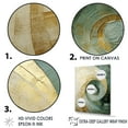thumbnail image 5 of Designart "Serene Beige Pottery Spirals" Abstract Spirals Picture Framed Canvas Wall Art, 5 of 5
