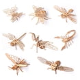 thumbnail image 4 of TISHITA 2xChildren 3D Wooden Puzzle Insect Model Assembly Kit Kids Educational Pcs, 4 of 8