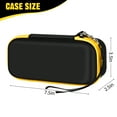 thumbnail image 3 of Case Compatible with Airmoto Portable Air Pump 120 PSI Air Compressor, Car Tire Inflator Storage Bag for Accessories-Black+ Yellow Zipper, 3 of 8