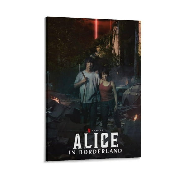 Alice in Borderland Sci-Fi Thriller Canvas Wall Art Wall Art Poster Bedroom Prints Home Decor Hanging Picture Canvas Painting Posters