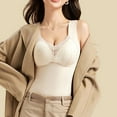 thumbnail image 7 of Cavosen Work Tops for Women Seamless Sleeveless Top Padded Solid Lightweight Basic Cami Tank Soft Summer Casual Tops, 7 of 7