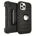 thumbnail image 1 of Ultra-Durable Military Phone Case Back Clip Holder, Compatible with iPhone 15 and iPhone 14 Pro Max, 1 of 5