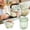 Green, variant on Portable Baby formula Dispenser Container Travel Storage Organizer with Removable Compartments and Secure Lid Summer