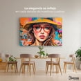 thumbnail image 2 of Cuadro Decorativo Canvas Canvas Revolution Mujer Con Gafas 90x60, 2 of 4