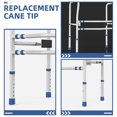 thumbnail image 4 of 4 Pcs Embout de Poteau de Marche Embout de Canne de Remplacement Accessoire de Pied de Poteau de Randonnée d'Hiver, 4 of 9