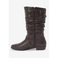thumbnail image 4 of Comfortview Heather Wide Calf Slouch Boot Mid Calf Women's Winter Shoes (Wide Widths Available), 4 of 6