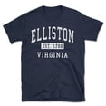 thumbnail image 1 of Elliston Virginia Classic Established Men's Cotton T-Shirt, 1 of 1