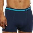 thumbnail image 4 of 6-Pack Men's Seamless Short Boxer Briefs Underwear, Plain Multi Color, 4 of 5