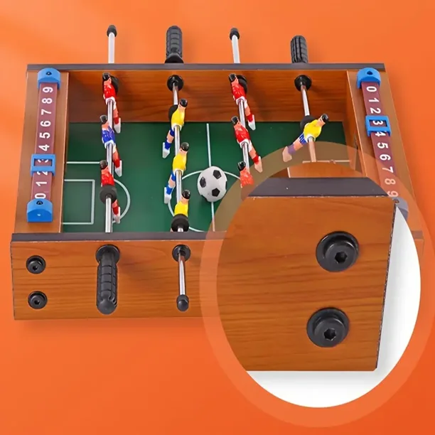 Four-bar Table Mini Football Game Toy, Table Football Game, For Children Gong Bohan unisex