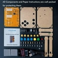 thumbnail image 6 of DIY Solder Project Game Kit with 5 Retro Classic Games for Electronic Soldering Practice and Learning, Comfortable Acrylic Case and Handheld Size, Ideal Gift for Family and Friends, 6 of 7