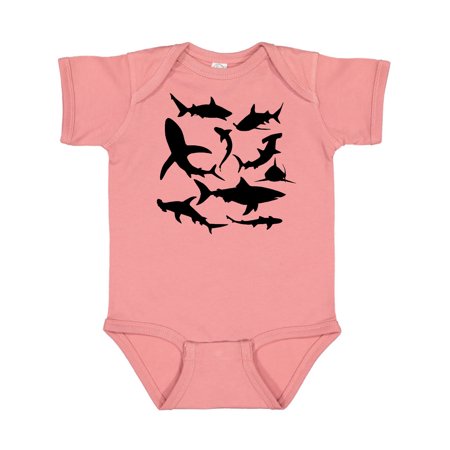 

Inktastic School of Sharks Gift Baby Boy or Baby Girl Bodysuit