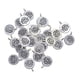 thumbnail image 4 of 60 paquetes de de yoga de plata , colgantes de bricolaje para joyas de collar, 4 of 9