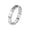 Silver, variant on Women's Stainless Steel Hip Hop Punk Dainty Elegant Classic Dollar Sign Coin Ring Rich Symbol Lucky Wealth Money Band Gold Size 7