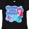thumbnail image 4 of Inktastic Mommy's Little Mermaid Girls Baby Bodysuit, 4 of 5