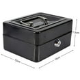 thumbnail image 5 of Garosa 1Pc Mini Portable Steel Petty Lockable Cash Money Coin Safe Security Box Household New, Safe Box, Home Safe Box, 5 of 5