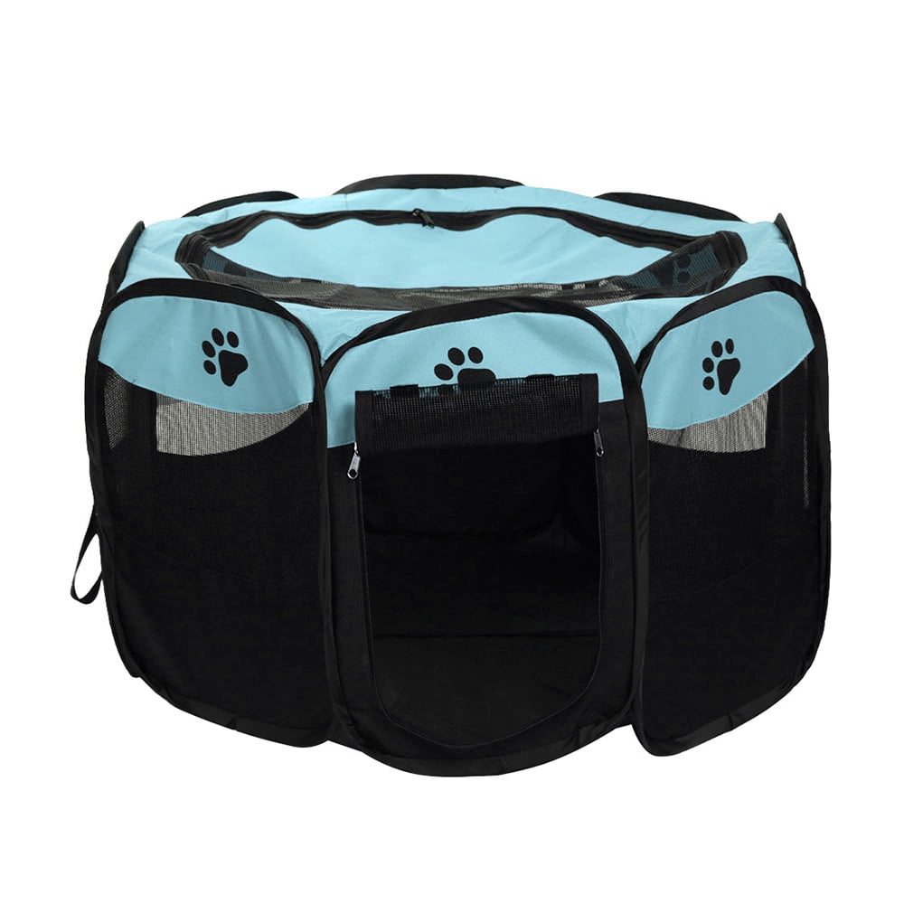 Portable Foldable Waterproof Pet playpen OpenAir Oxford Air Mesh