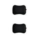 thumbnail image 2 of Advancent Almohada plegable inflable, cojín de viaje, almohadas de aire, reposacabezas de coche Negro 2Conjunto, 2 of 6
