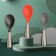 thumbnail image 4 of Ergonomic Heat-resistant Spoon for Rice with Non-stick Stainless Steel Handle for Kitchen Use, 4 of 5