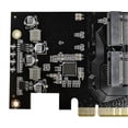 thumbnail image 3 of New Pcie To M2 Adapter Card Pcie X16 4 Port M2 Nvme M Key Ssd Converter M.2 Pci Express X16 Adapter, 3 of 5