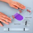 thumbnail image 2 of 2Pcs Polymer Clay Roller Tools Acrylic Round Tube Roller, 2 of 5