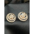 thumbnail image 6 of Hallmark 14K Rose Gold 1.50 Cts Round Brilliant Cut Pave Diamonds Stud Earrings, 6 of 12